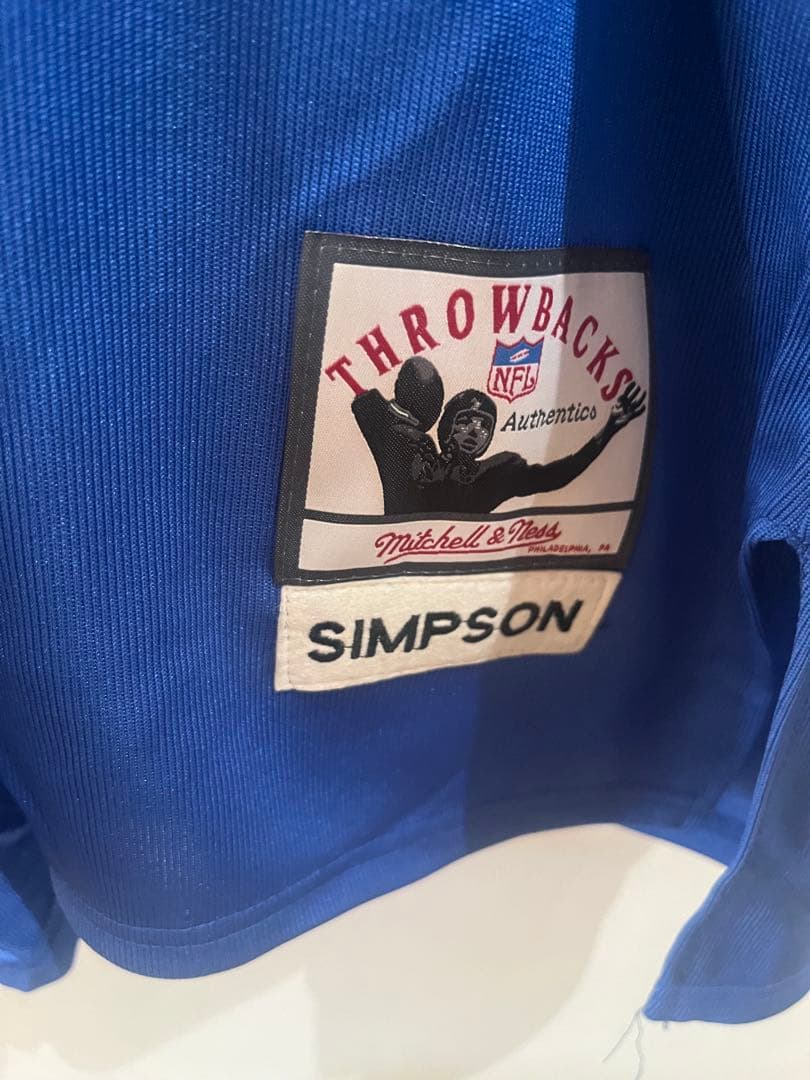 NFL　バッファロー・ビルズ O.J.シンプソン　ゲームシャツ　ユニフォーム