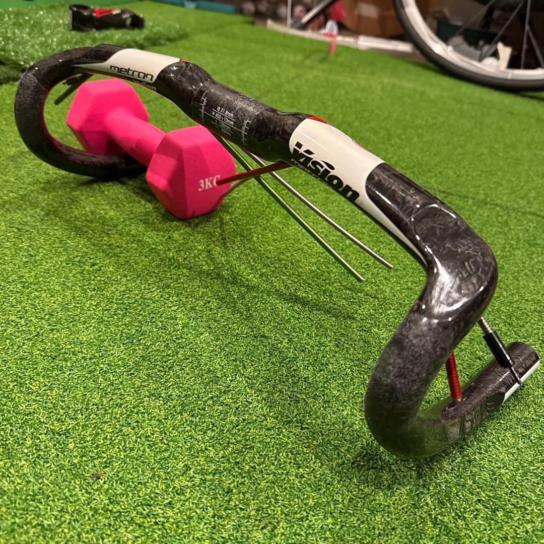 vision metron 4d カーボンハンドル 幅400mm