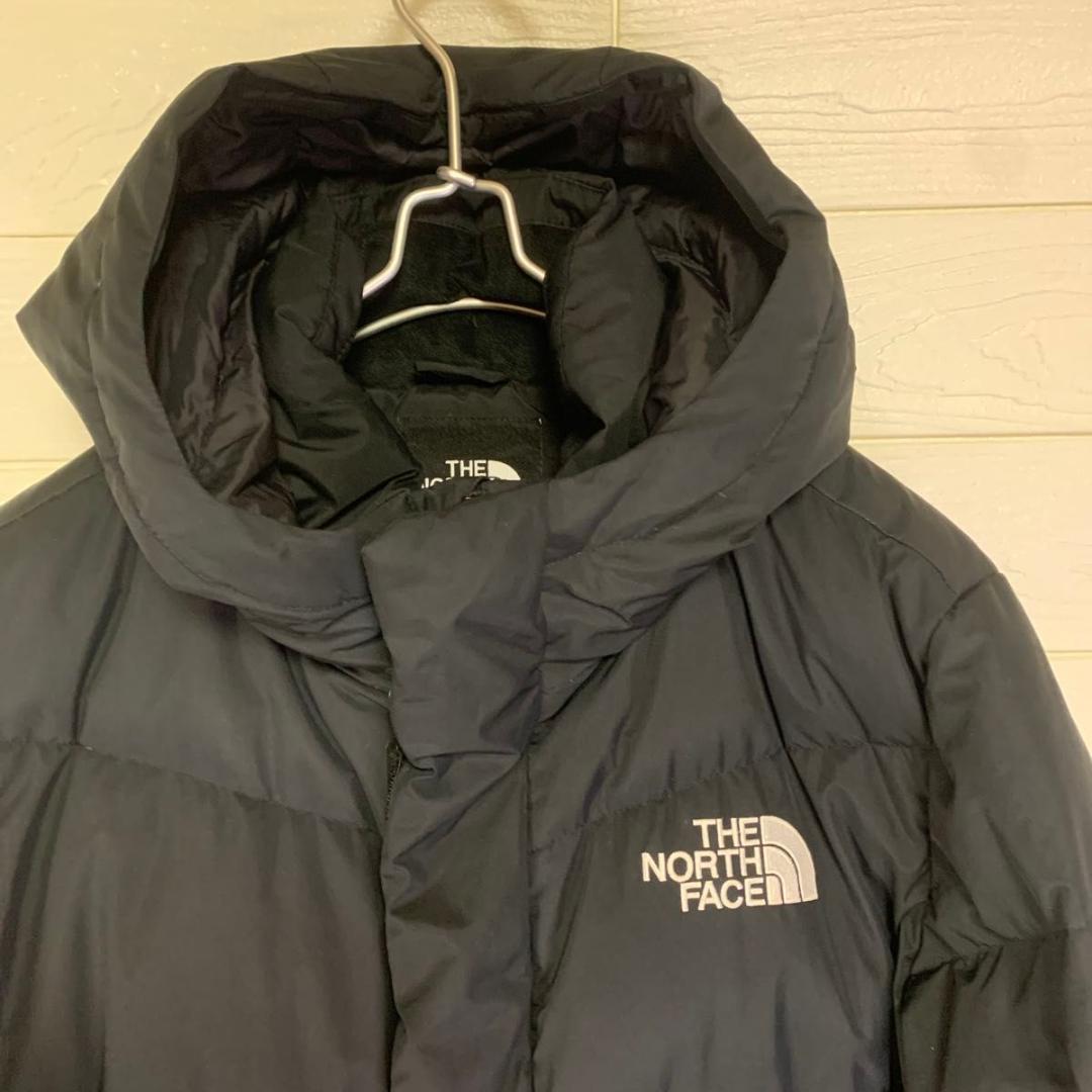 ノースフェイス 90 Ｓダウンコート ベンチコート ロングダウンジャケット 黒