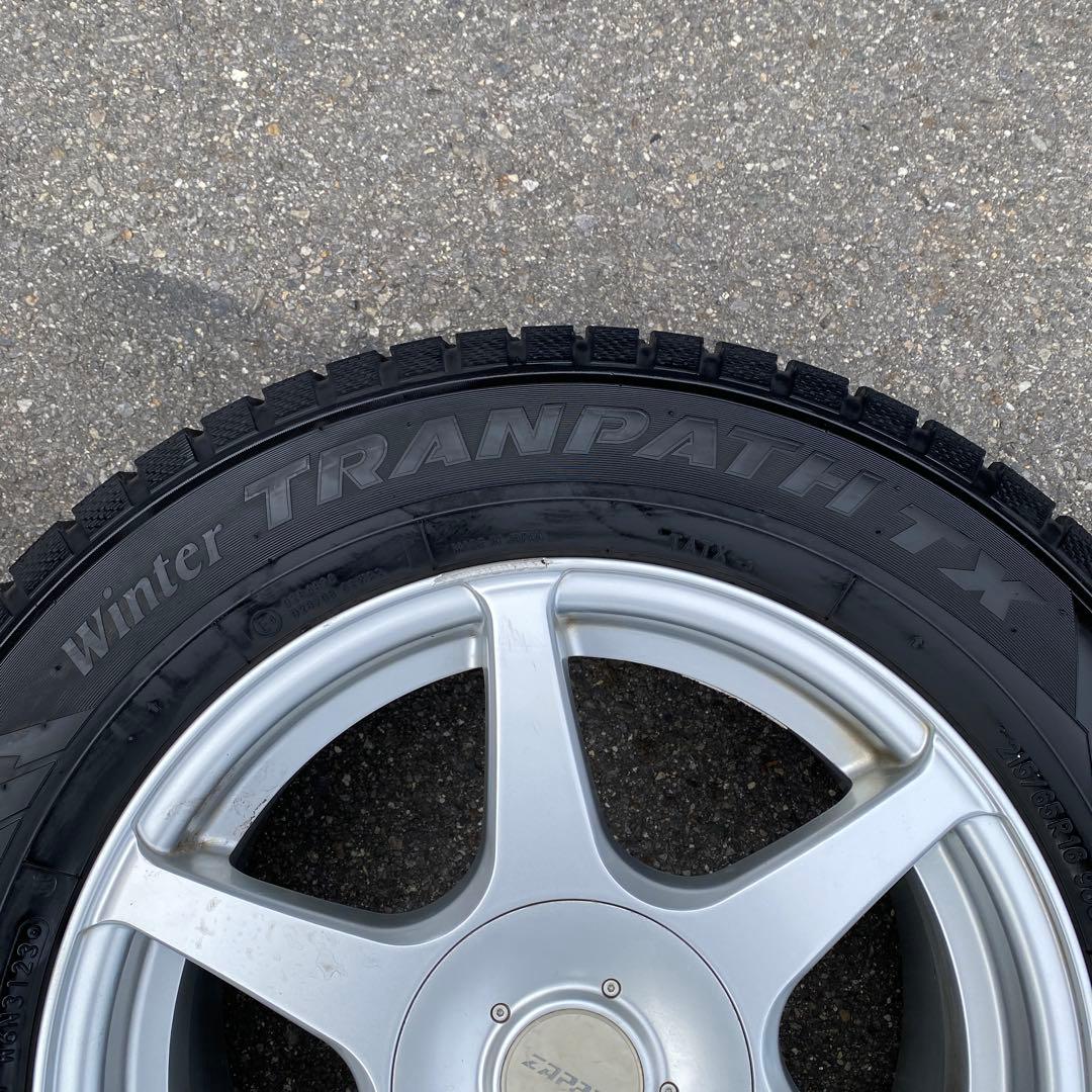 中古バリ溝トーヨースタッドレスセット215/65R16 30系アルファード等