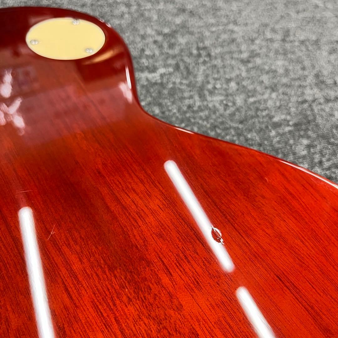 【11426】 Blitz leopard レスポールタイプ バリ杢