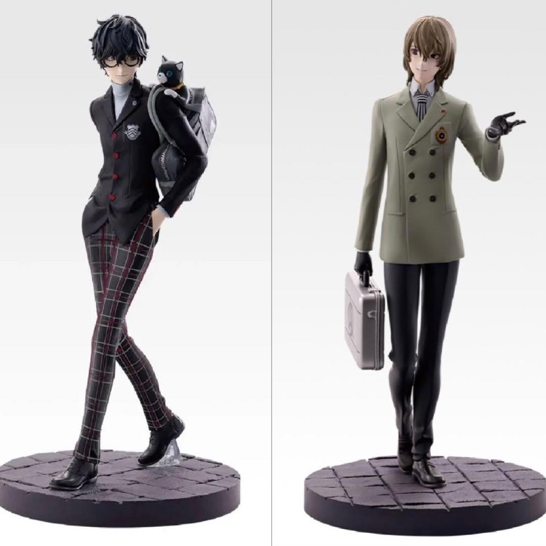 1番くじ　ペルソナ5 フィギュアセット A賞 主人公　B賞 明智吾郎 まとめ売り