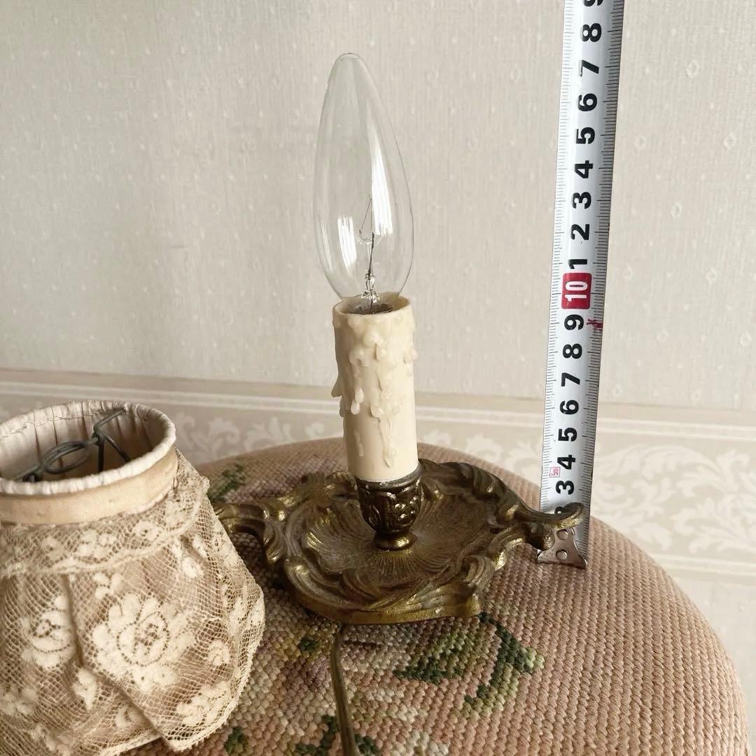 真鍮フランスアンティーク♡ブドワールランプ