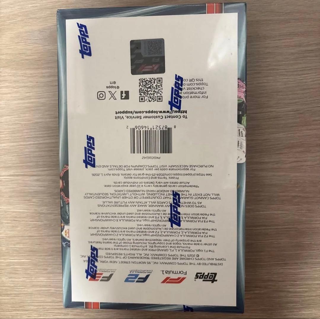 その他 2025 Topps Chrome Formula 1 Hobby Box F1