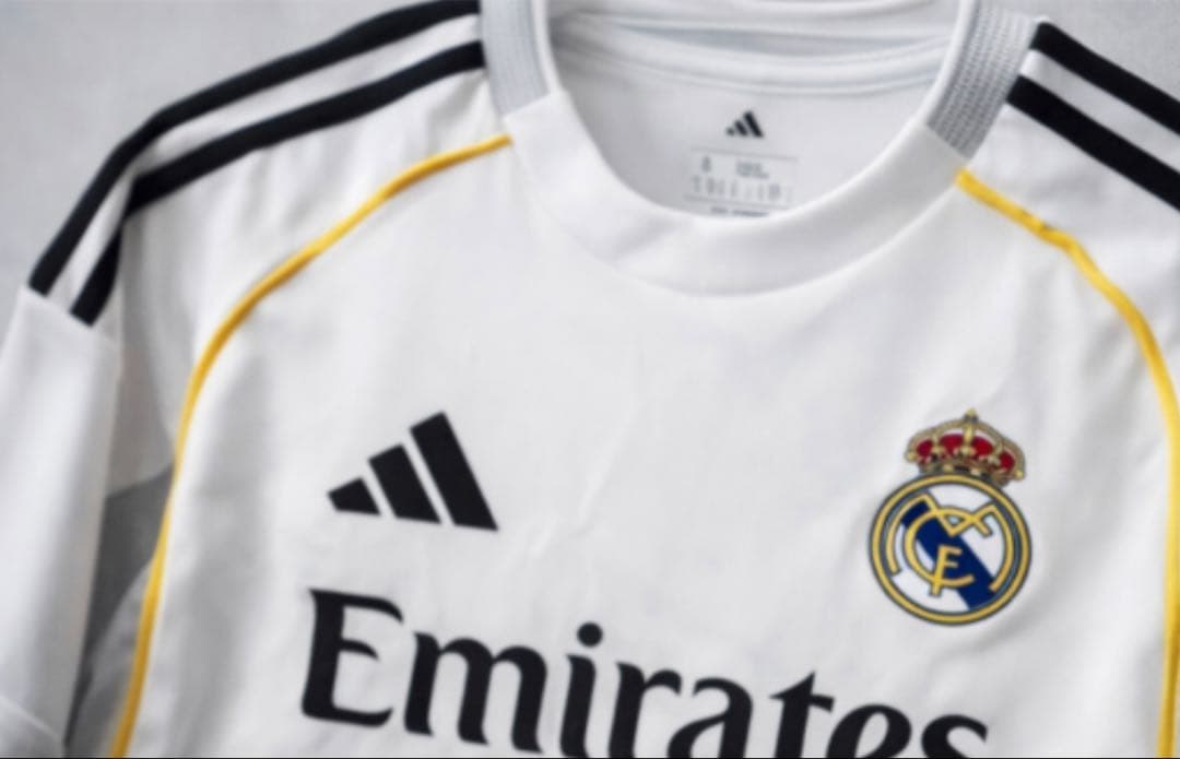 adidas Real Madrid 長袖シャツ M