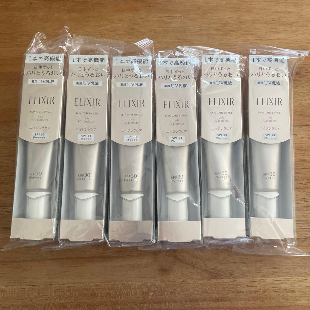 ELIXIR デーケアレボリューションSP UV乳液 SPF30 6本
