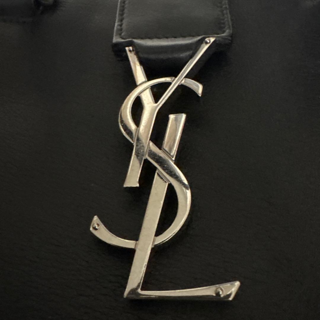 SAINT LAURENT サンローラン ベイビーカバス 黒 ブラック