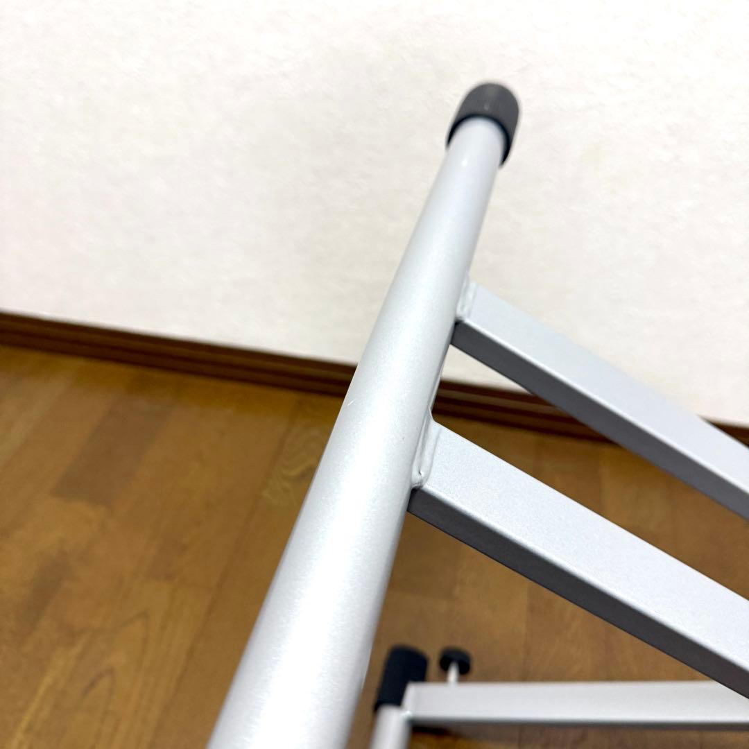 K&M キーボードスタンド X型 シルバー