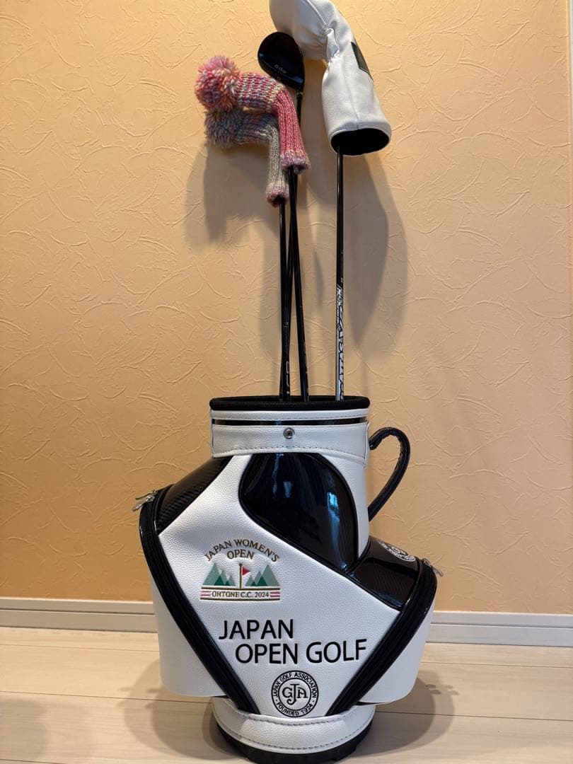 JAPAN OPEN GOLF キャディバッグ型小物入れ？　非売品