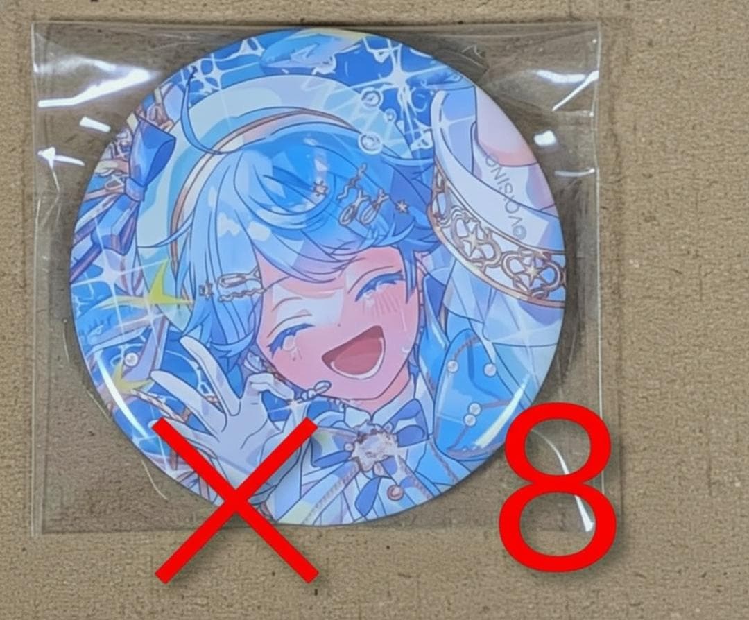 しー いれいす -hotoke- ほとけ 缶バッジ スイスイ① ＠8