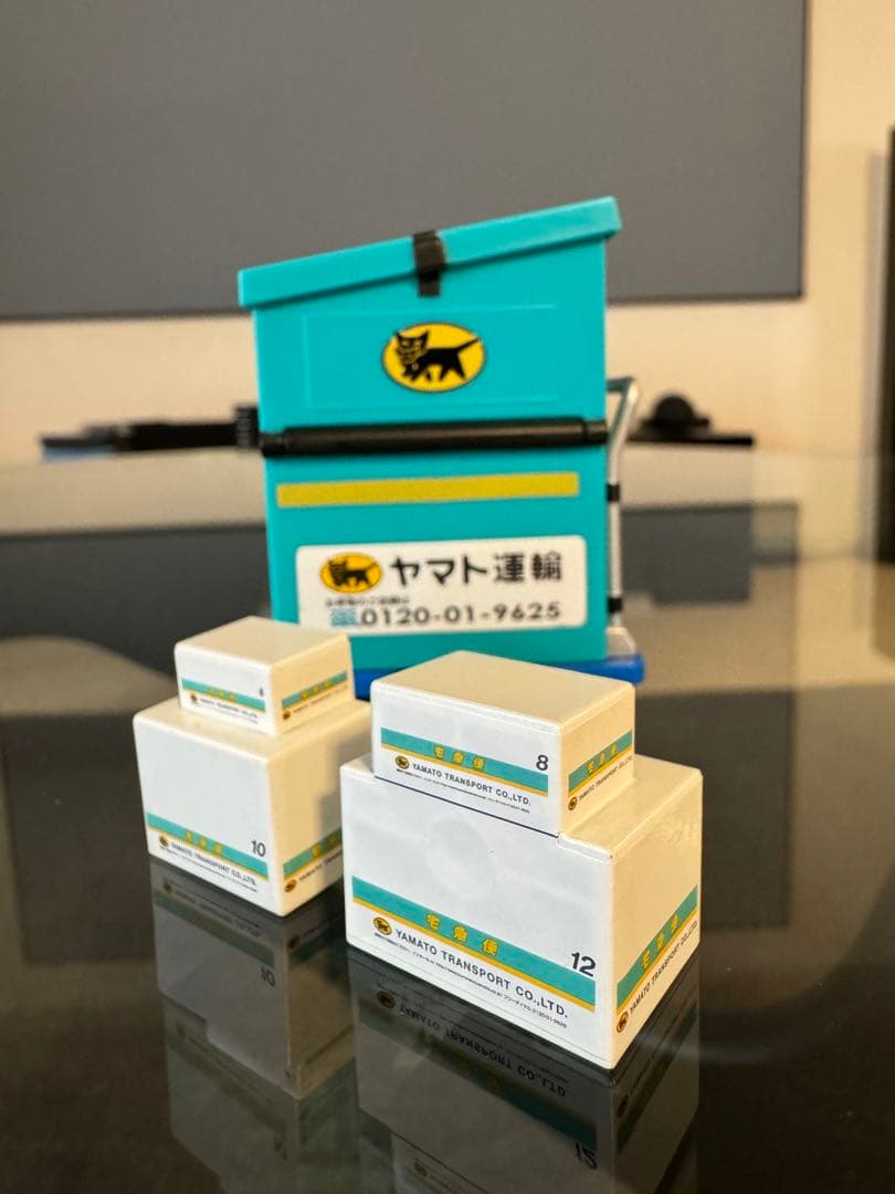 【クロネコヤマト】ミニカーセット 5台 印鑑立