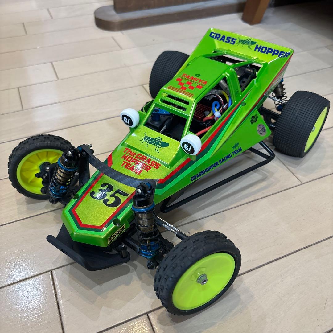 タミヤ グラスホッパー グラッホラボ 4独キットキャンディグリーン