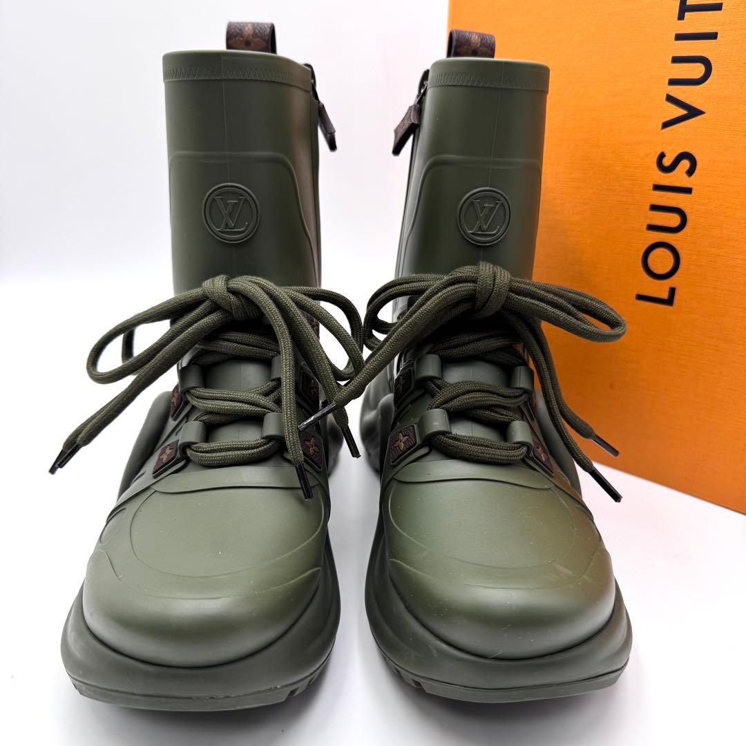 未使用　鑑定済み✨　ルイヴィトン　アークライト　レインブーツ　23.5cm相当