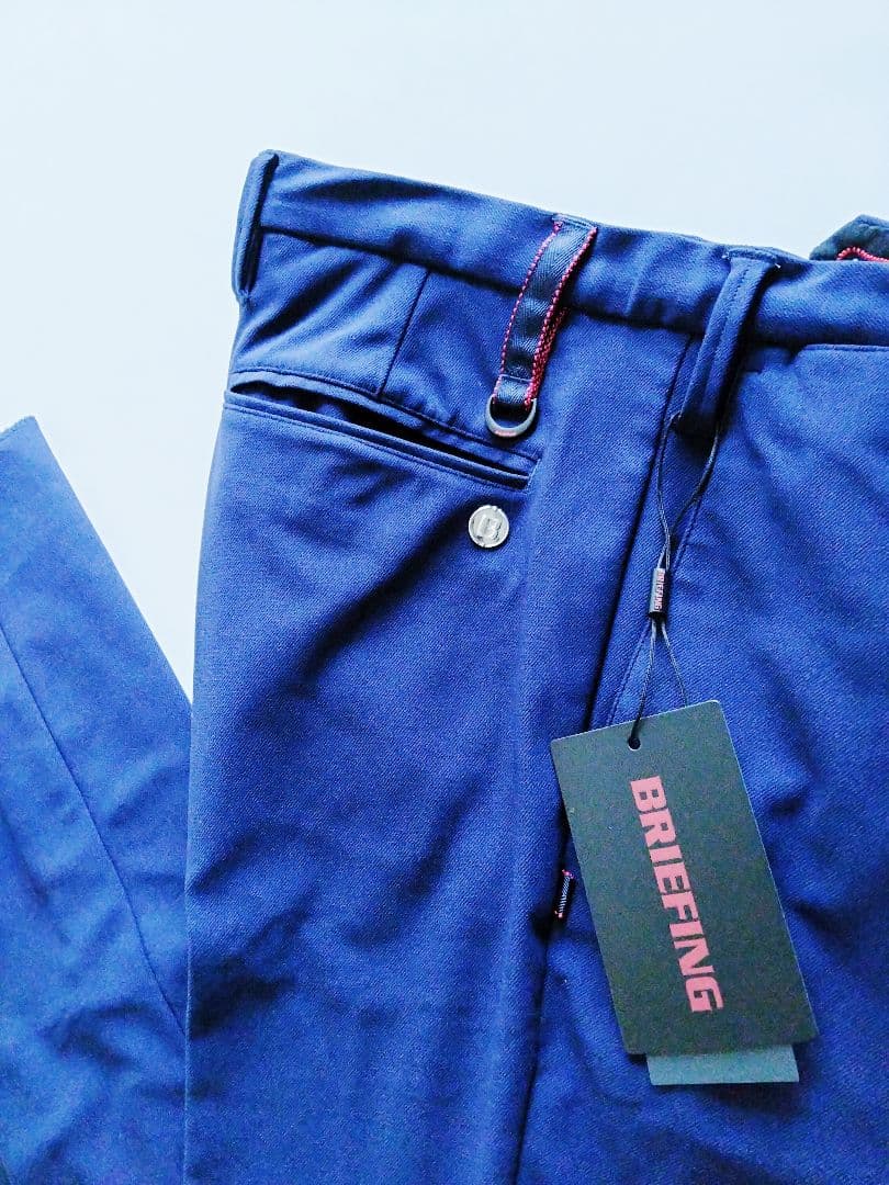 新品タグ付き BRIEFING MS BASIC PANTS 紺 M