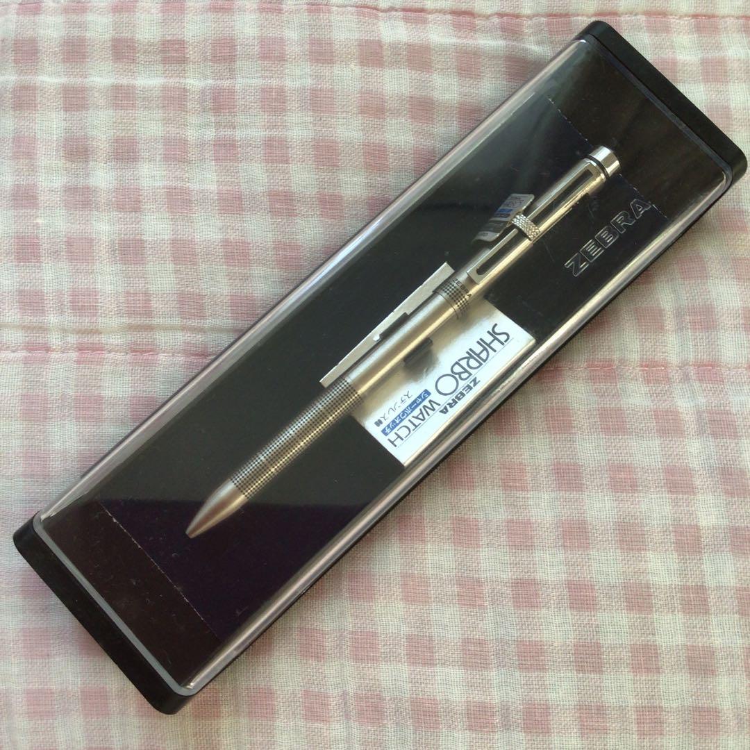 ゼブラ シャーペン ボールペン シャーボ ウォッチ 水玉 蝕刻 廃盤