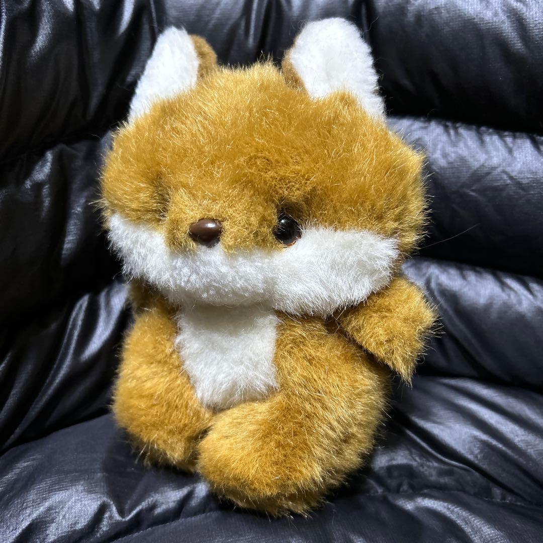 三英　ぬいぐるみ　キツネ　チロンノプ　レトロ❣️