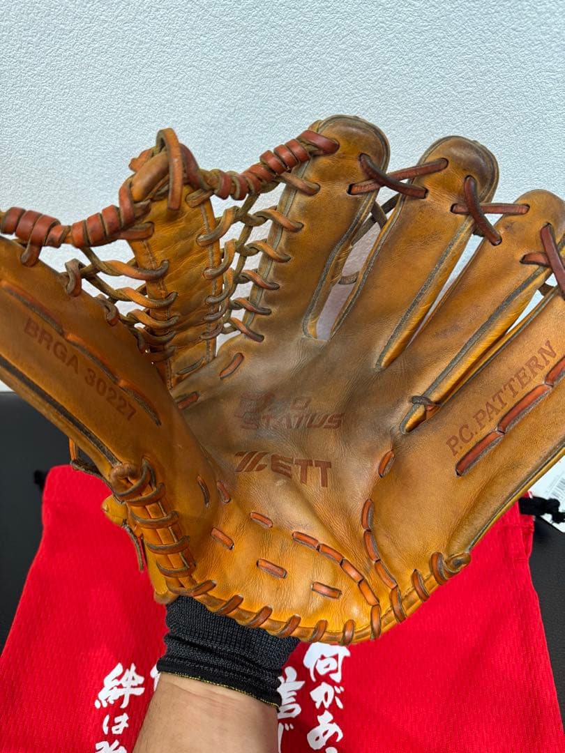 ZETT プロステイタス 即戦力 型良 軟式 外野手用グローブ