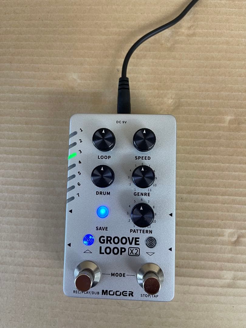 MOOER grooveloop×2 リズム付きルーパー