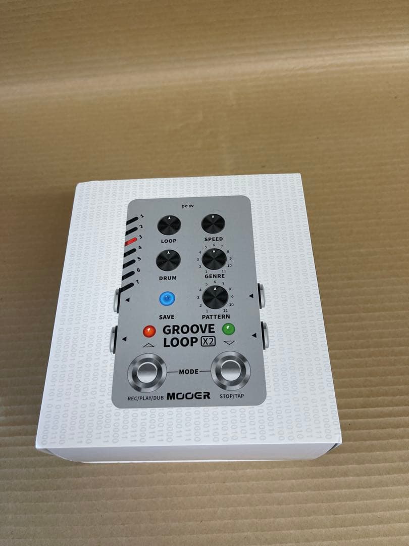 MOOER grooveloop×2 リズム付きルーパー