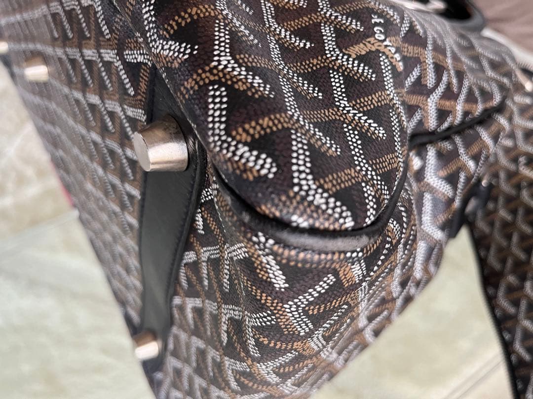 大人気GOYARDレア　廃番　マーカージュ最大入り　大変お得❣️ ペットキャリー