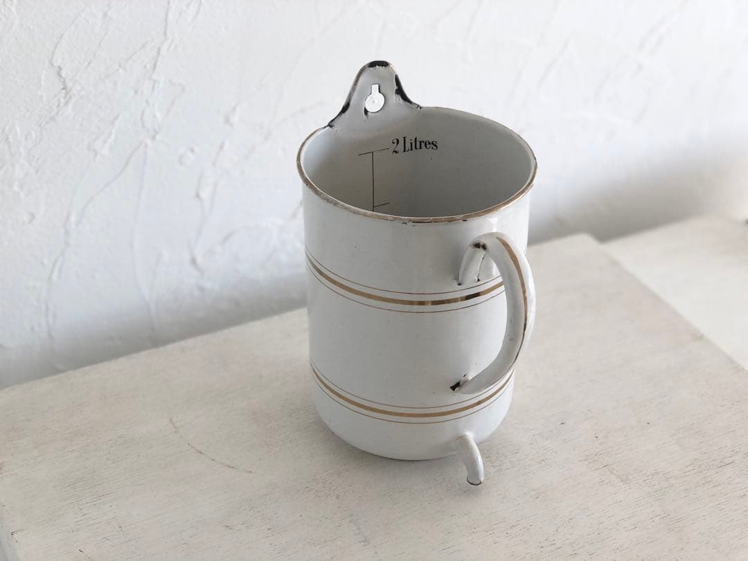 希少　フランスアンティーク　BF社 ホーロー製イリゲーター