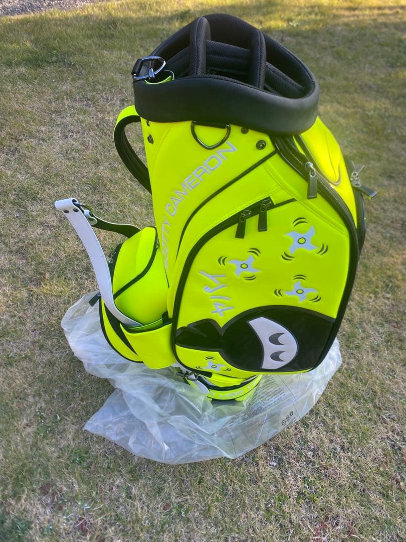 スコッティーキャメロンツアースタッフバッグ Eddie Mame ライム