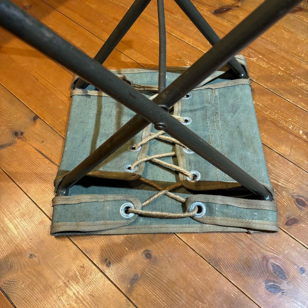 実物　ポーランド軍 フォールディングチェア