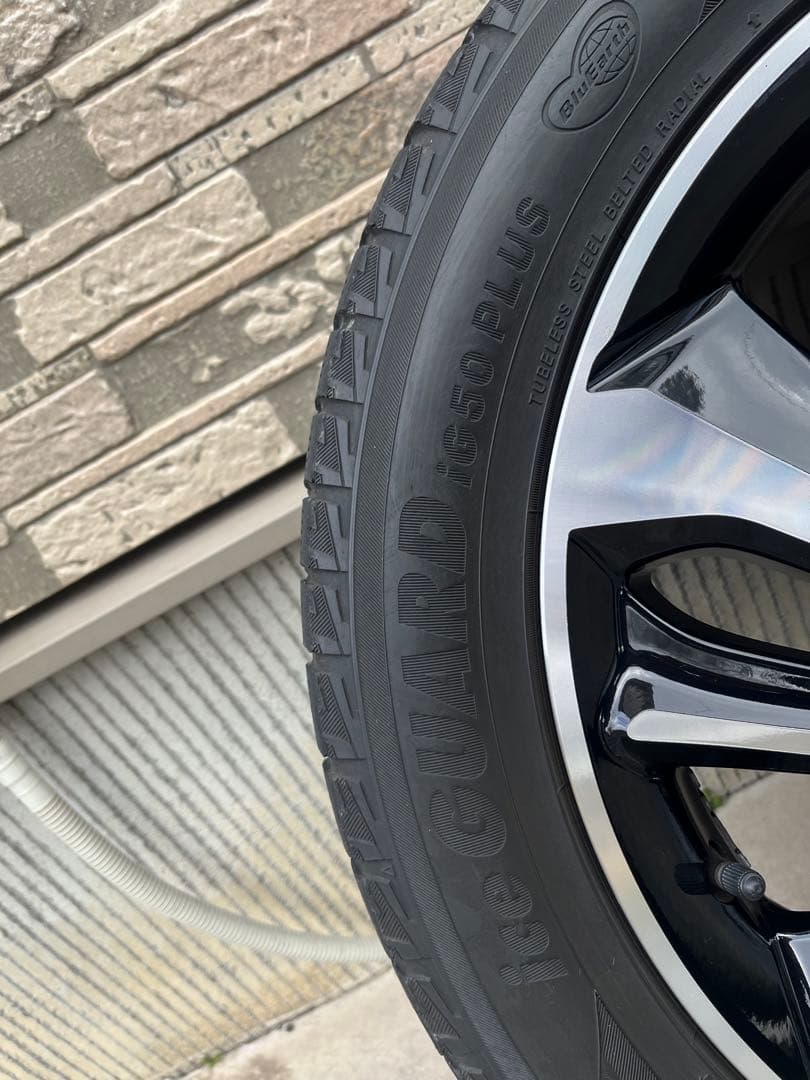 ホンダ 17インチ ホイールセット スタッドレスヨコハマタイヤ付き2本