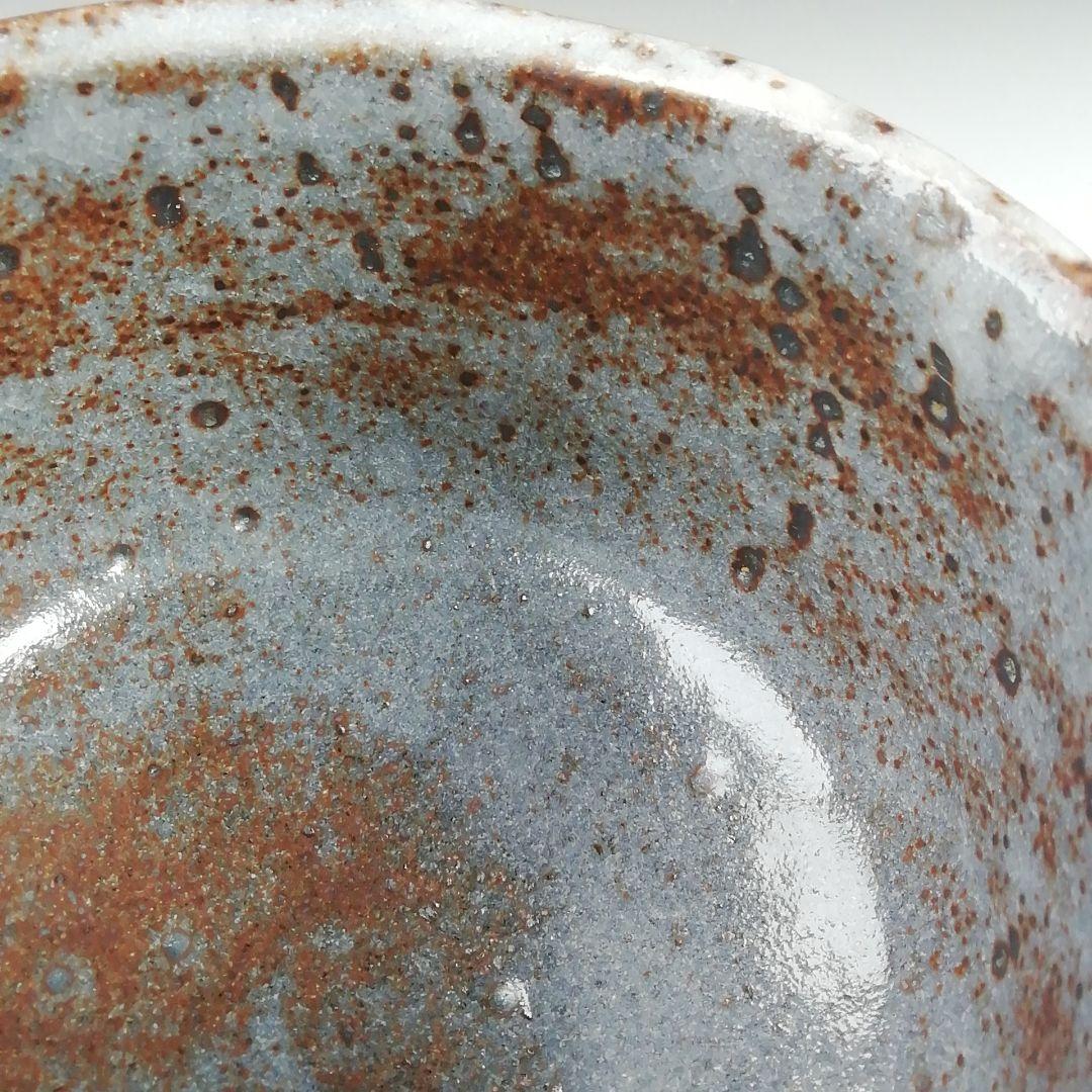 Ｔ９０３　茶碗　『鼡志野』『順風陶苑　加藤鐐 作』　共箱　抹茶碗　茶道具