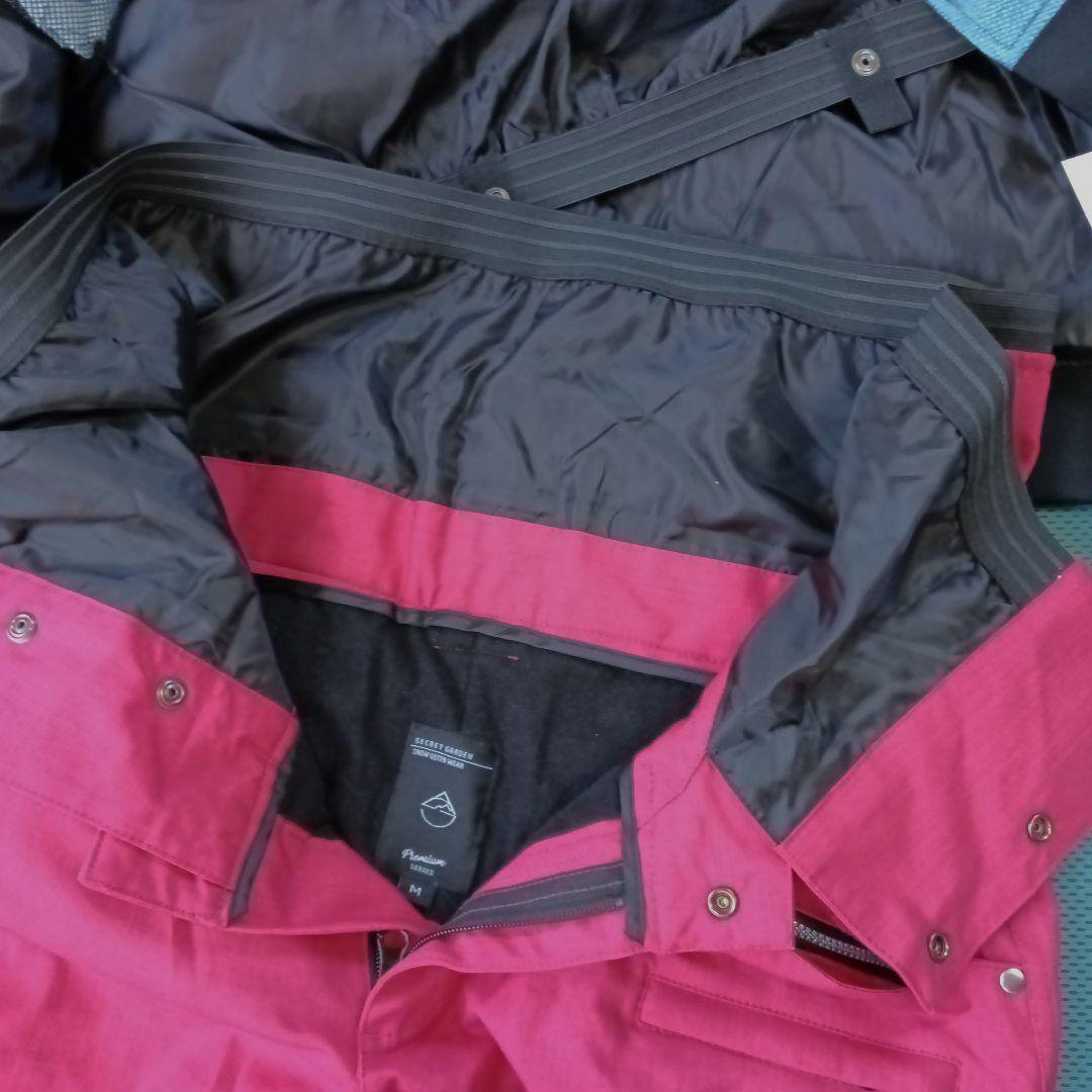 SELECT　GARDEN　スノーボードウェア　ファー付きデニム風　M