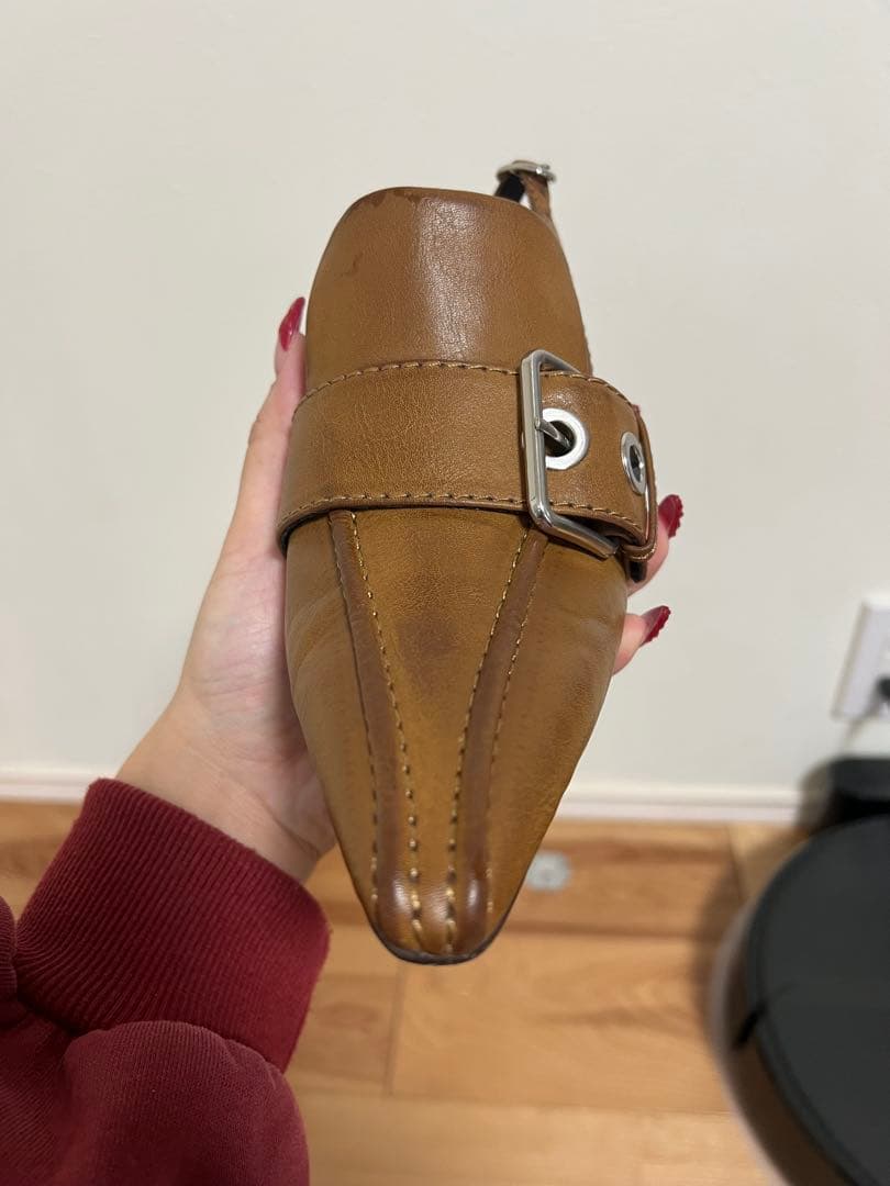 moussy BELTED ミュール