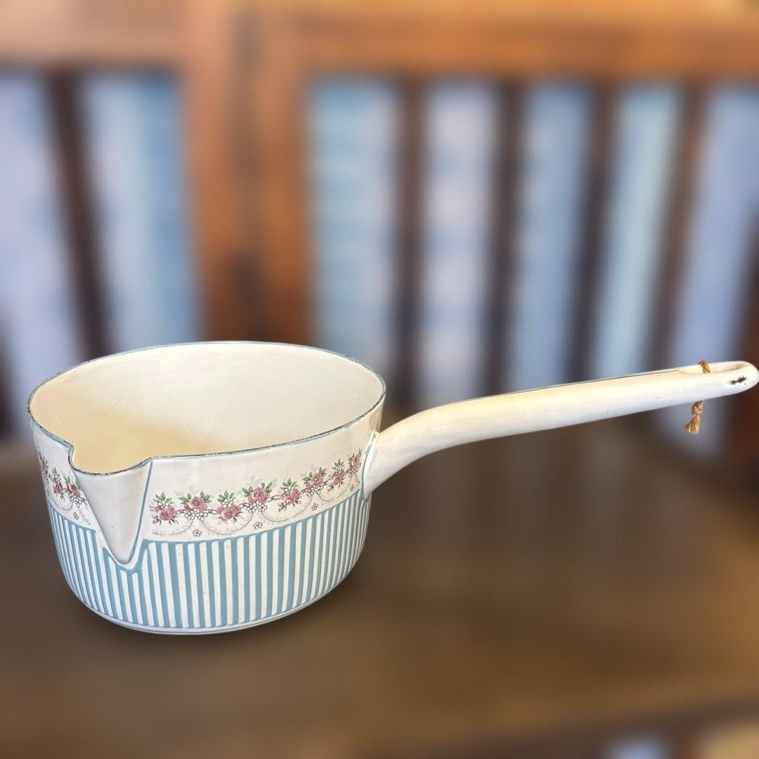 m*a様 BB社 ローズバンド フランス アンティーク ホーロー