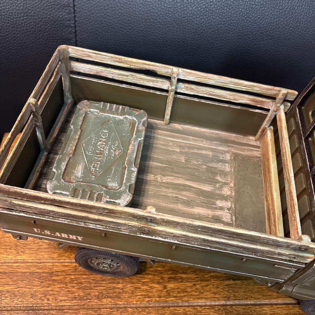 WPL D14 軽トラ ラジコン 世田谷ベース仕様ミリタリー調 4WD RC