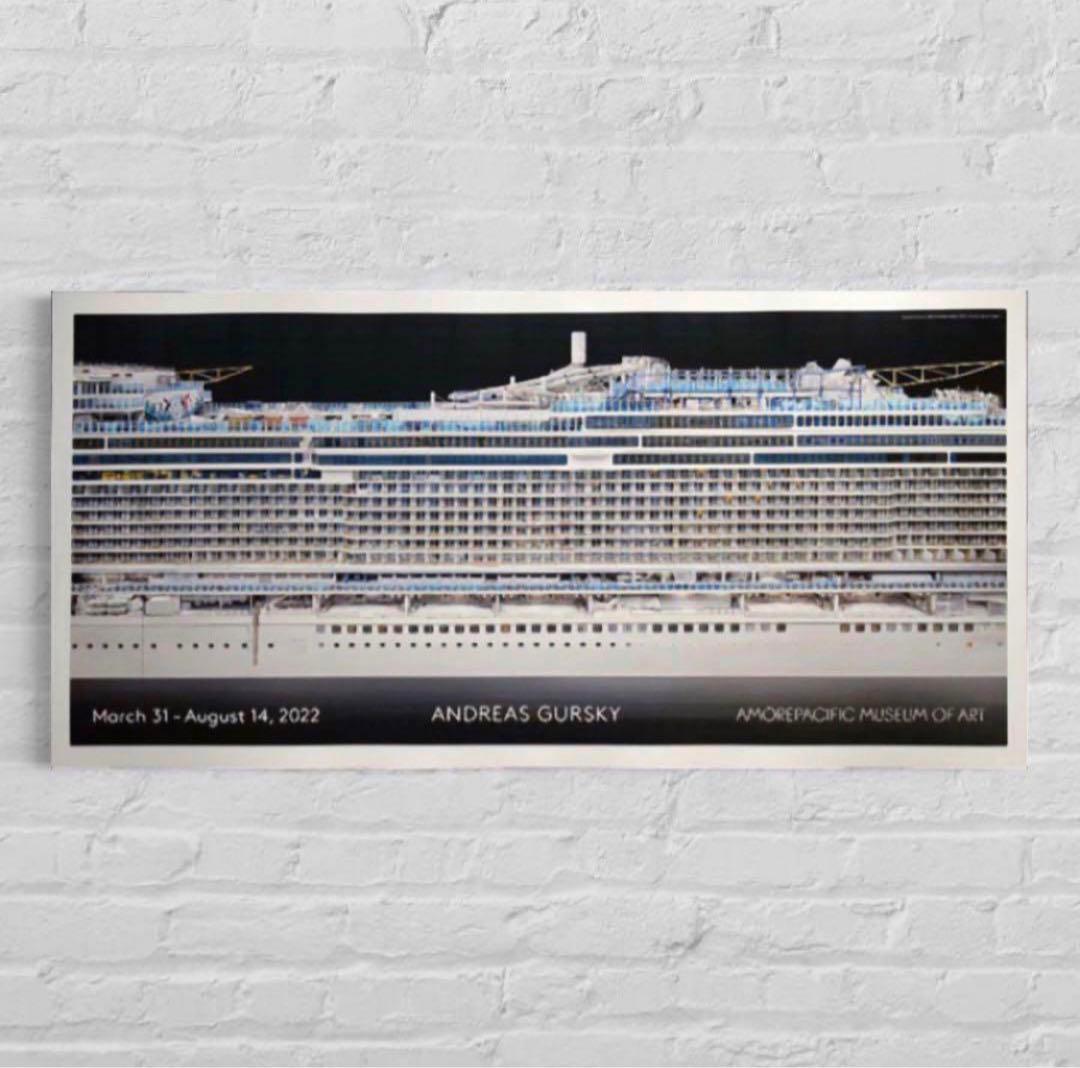 【残1枚】アンドレアス・グルスキー　エキシビジョンポスター① GURSKY