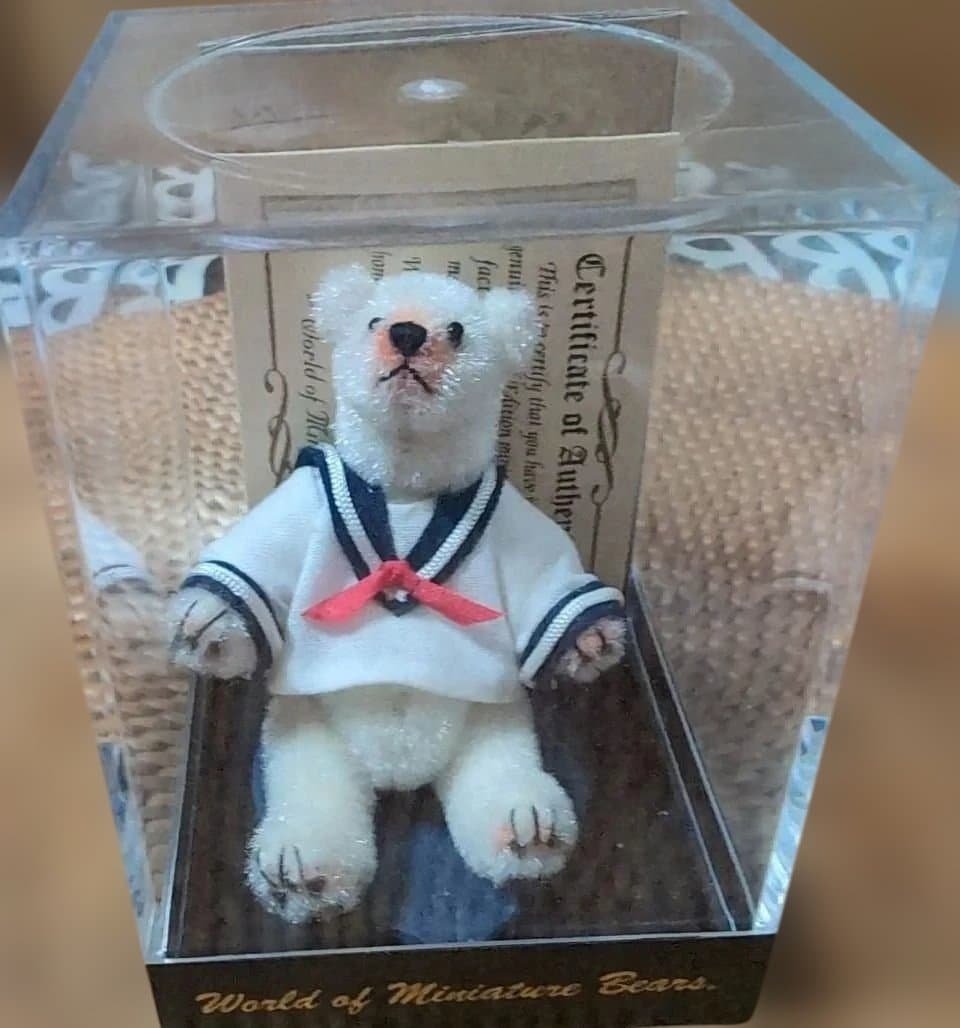 テディベアー、テディ、くま、シュタイフ、ワールドミニュチュアベアー