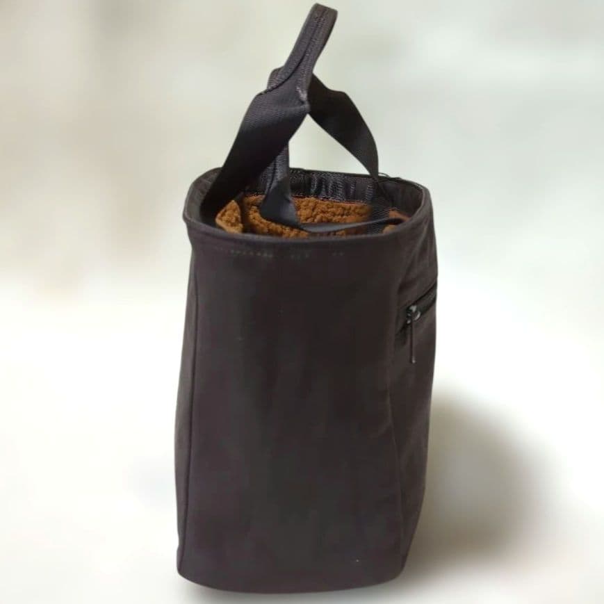 ブリーフィング　ボア トートバッグ　カートバッグ リバーシブル　ブラウン