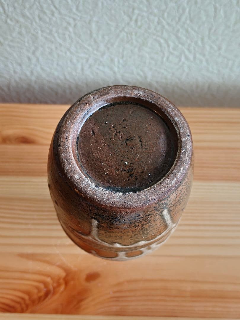 壺屋焼　徳利　やちむん　民藝　飛鉋