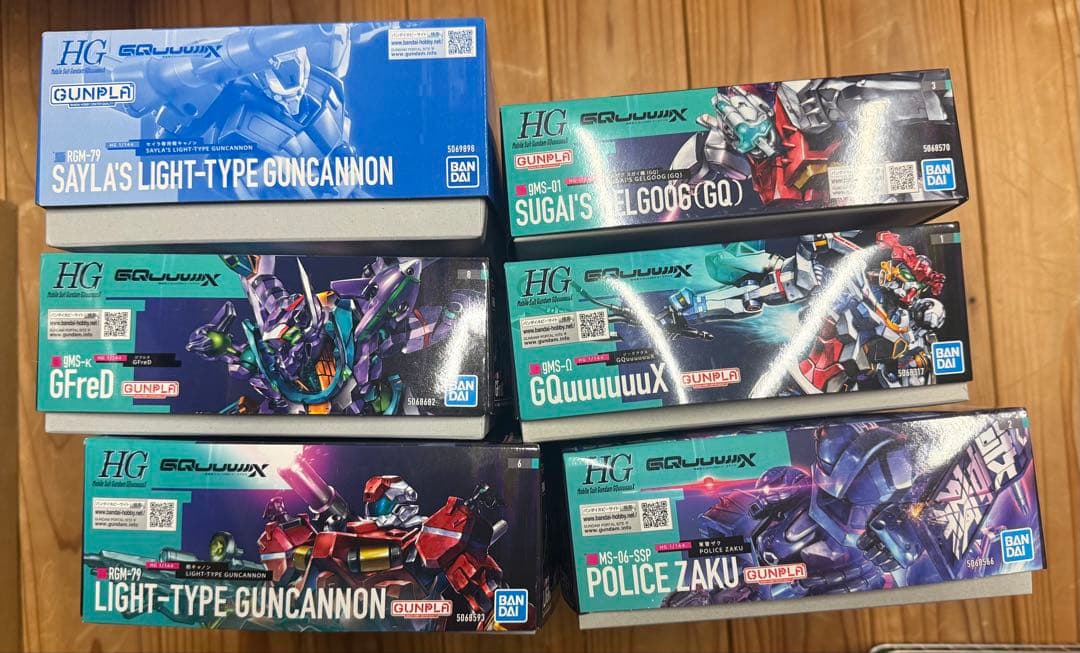 や*ん様 HG 6点　ジークアクス　GQuuuuuuX ゲルググ　軽キャノン　ジ