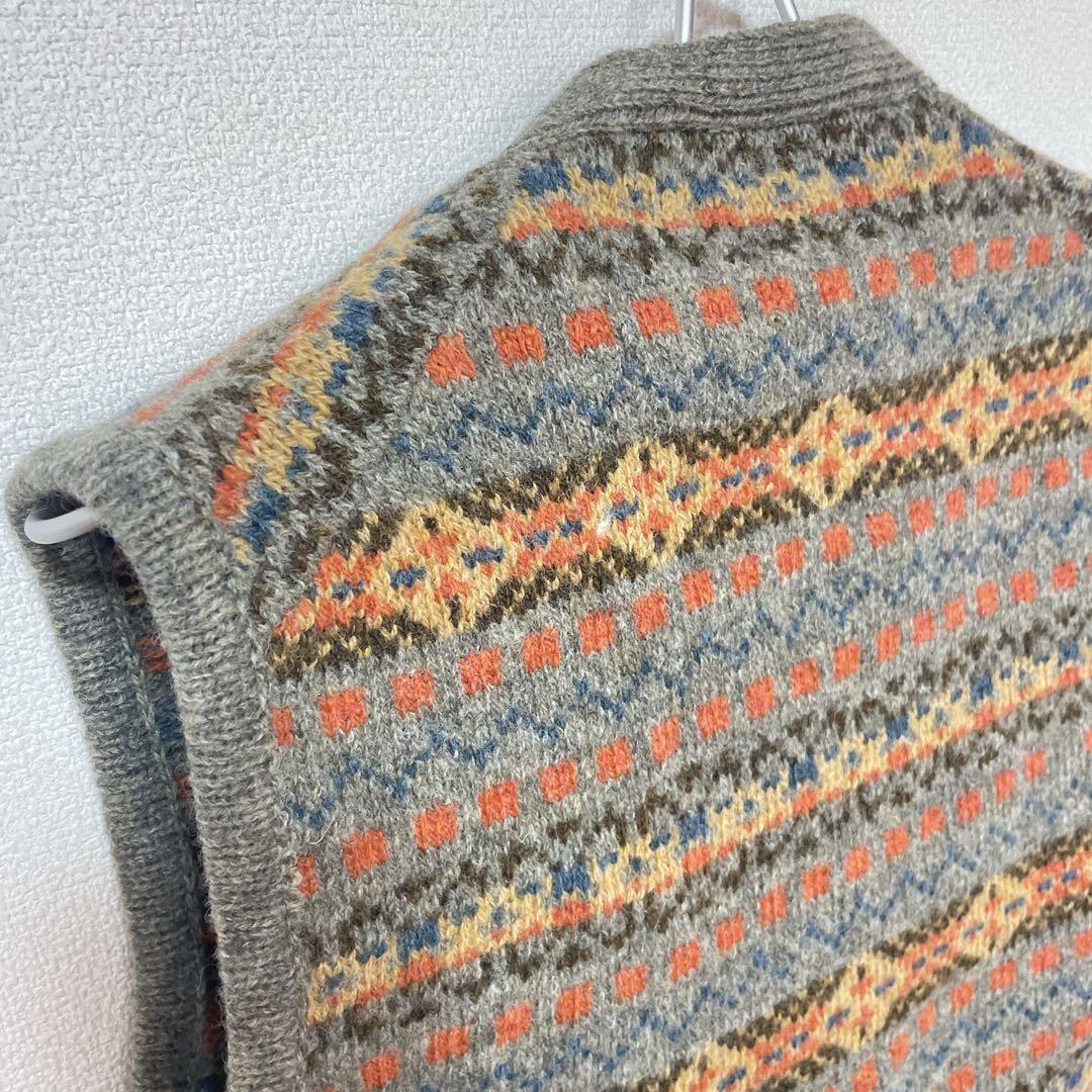 Nigel Cabourn フェアアイル ニットベスト スコットランド製