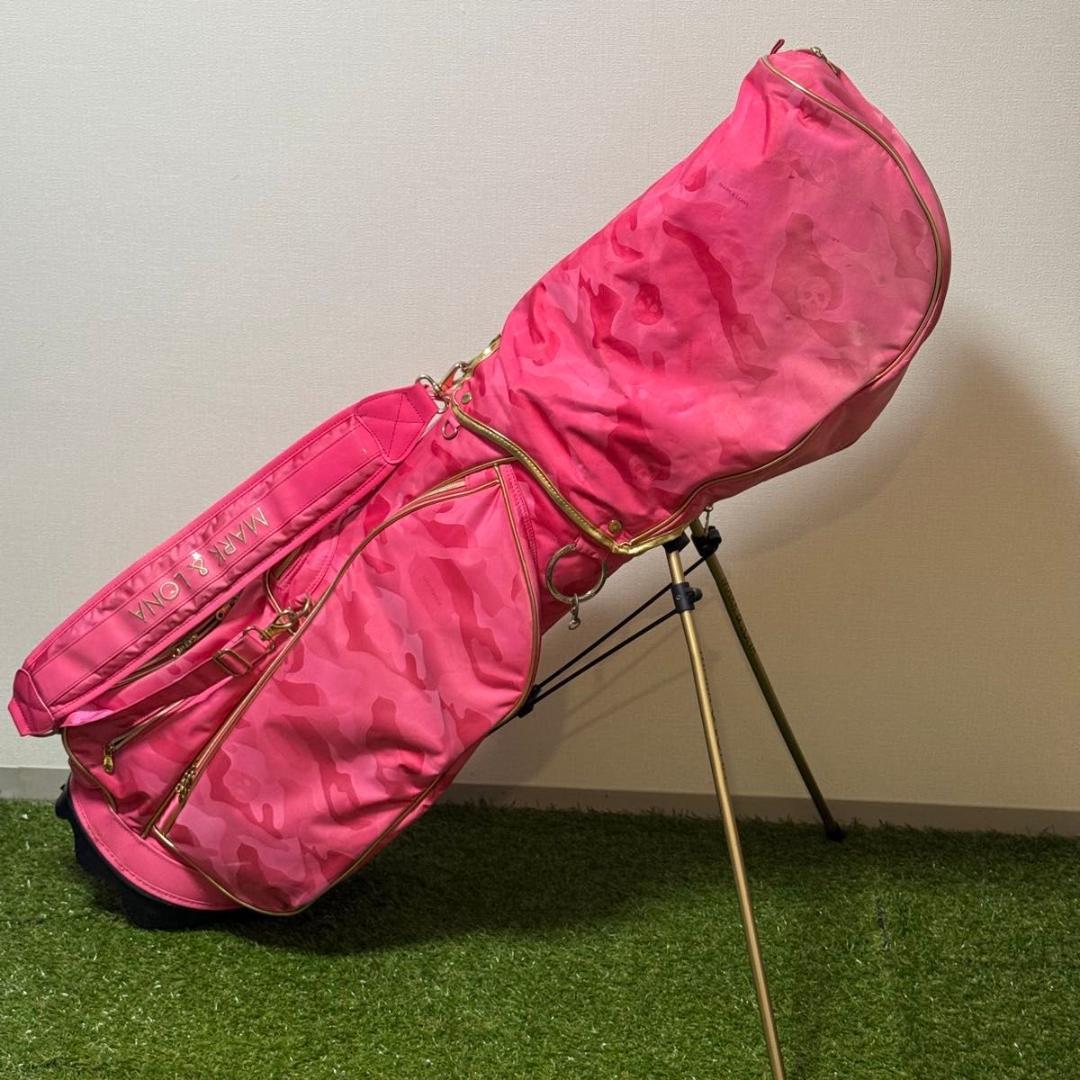 MARK&LONA マークアンドロナ スタンド キャディバッグ スカル