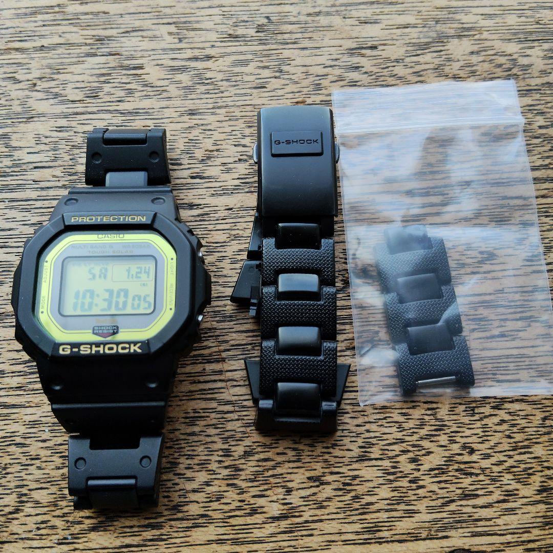 G-SHOCK GW-B5600 ブラック マルチバンド 文字盤ゴールド