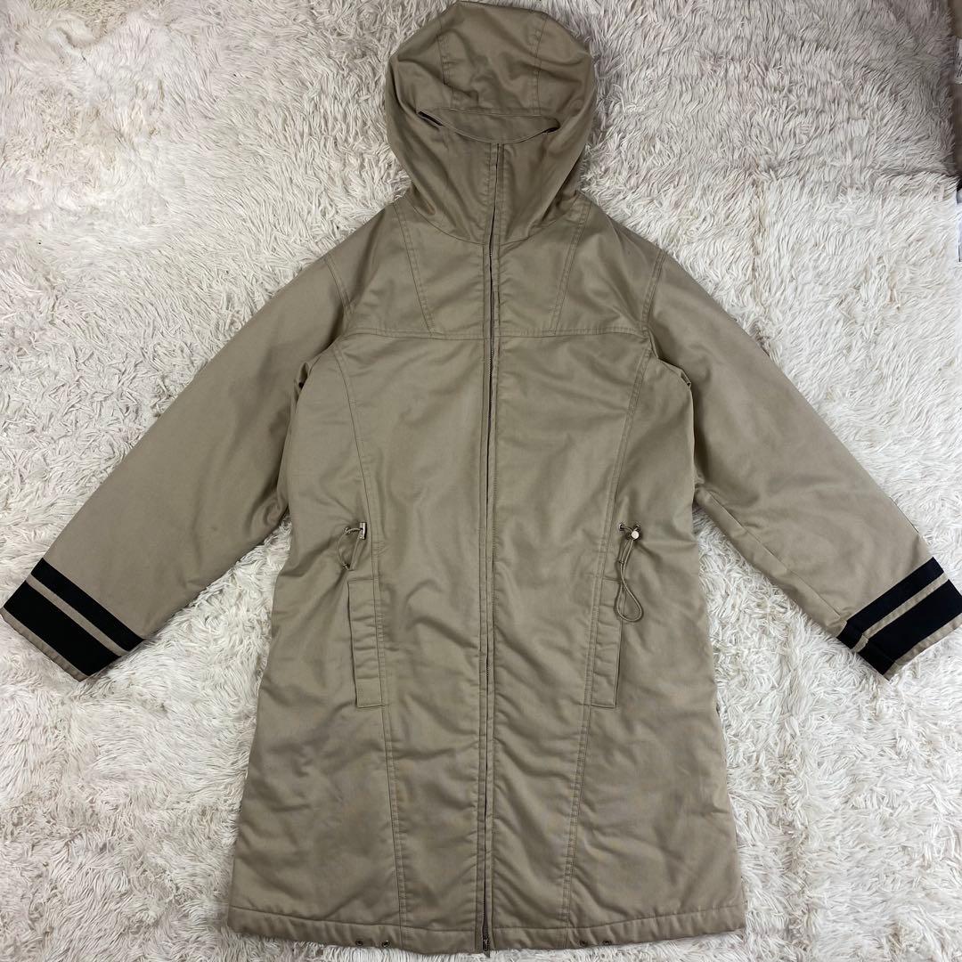 CHANEL シャネル　スポーツライン　フード　モッズコート　ココマーク