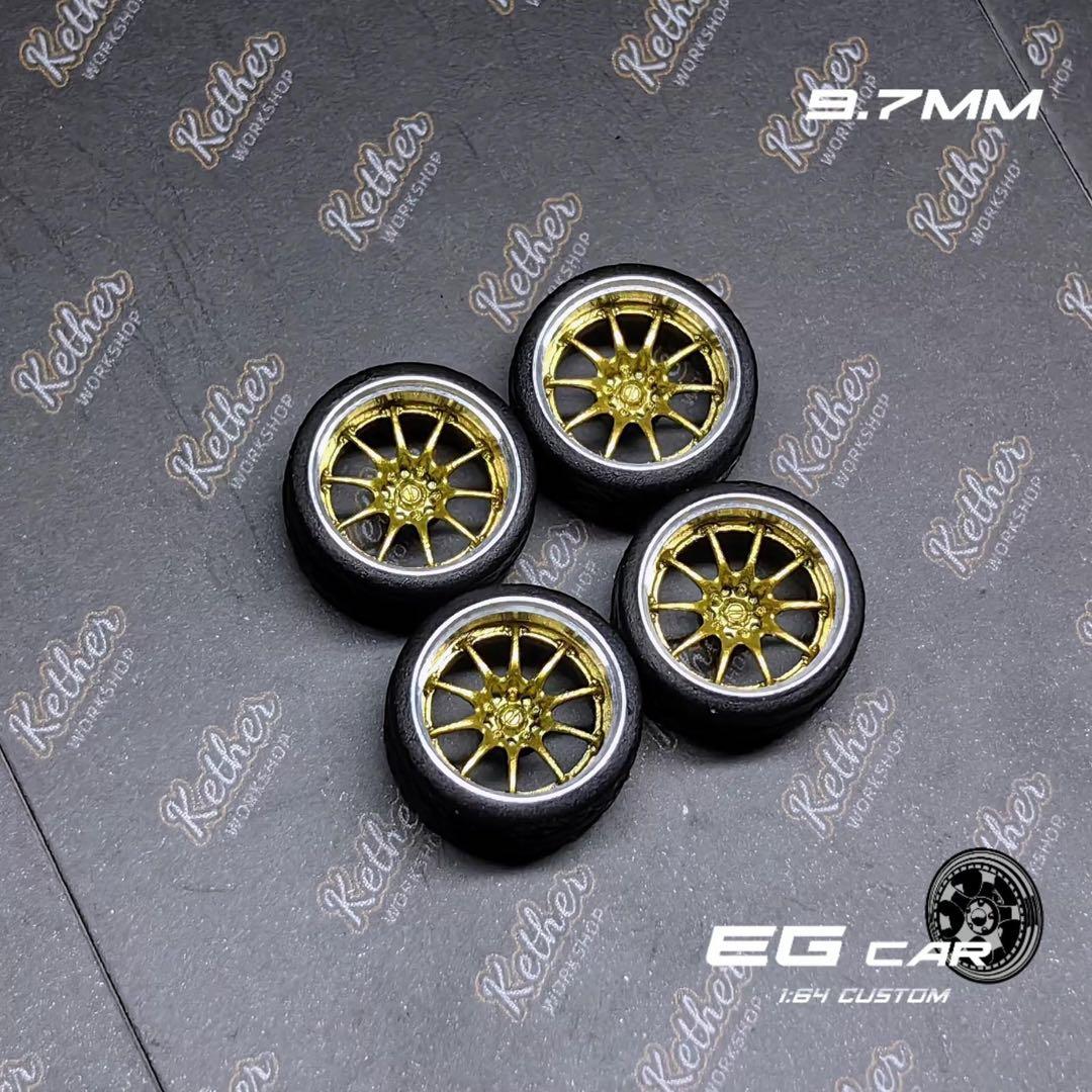 1/64 EGwheels RAYS GT-N 風ホイール ミニカートミーテック
