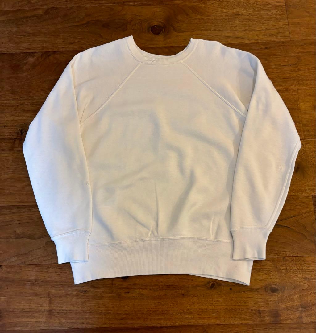 60s70s ビンテージ　ラグランスウェット　ステンシル　goodサイズ