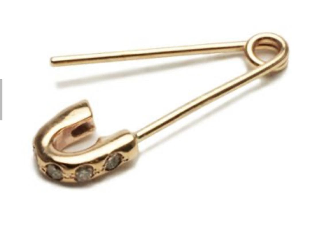 jam  maid 安全ピンピアス