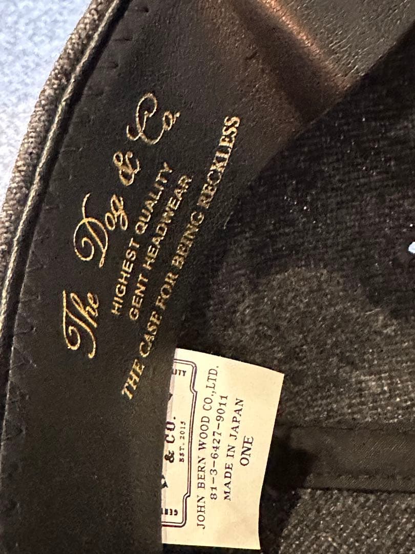 The H.W.DOG & Co. トラッカーキャップ　グレー　フリーサイズ