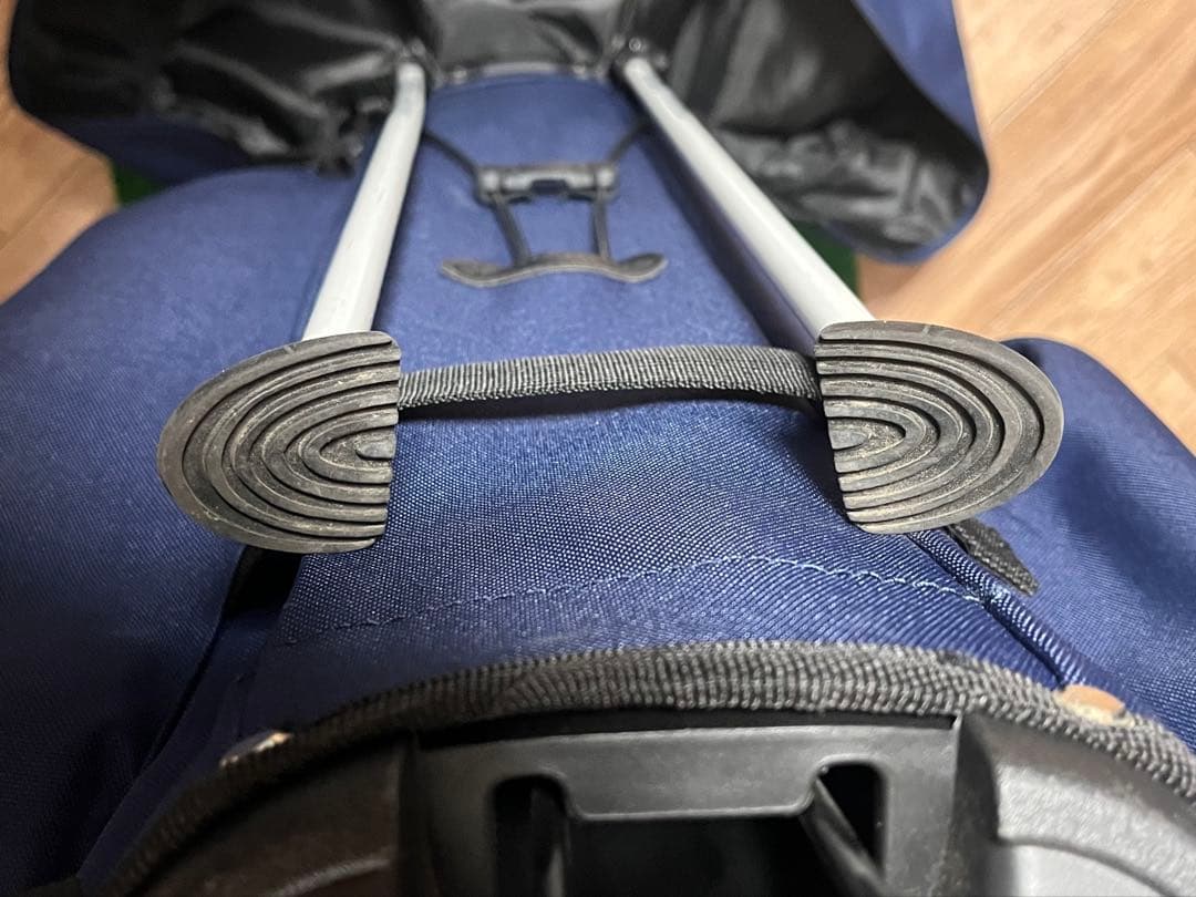 ジャックバニー キャディバッグ ネイビー 美品