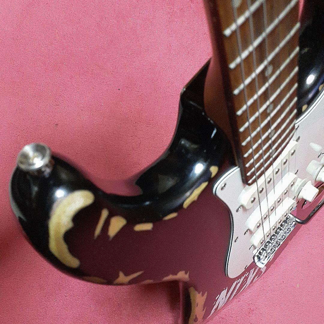 【良・美品】SKINペイント・SUGIZOモデル。ソフトケース&アーム付属。