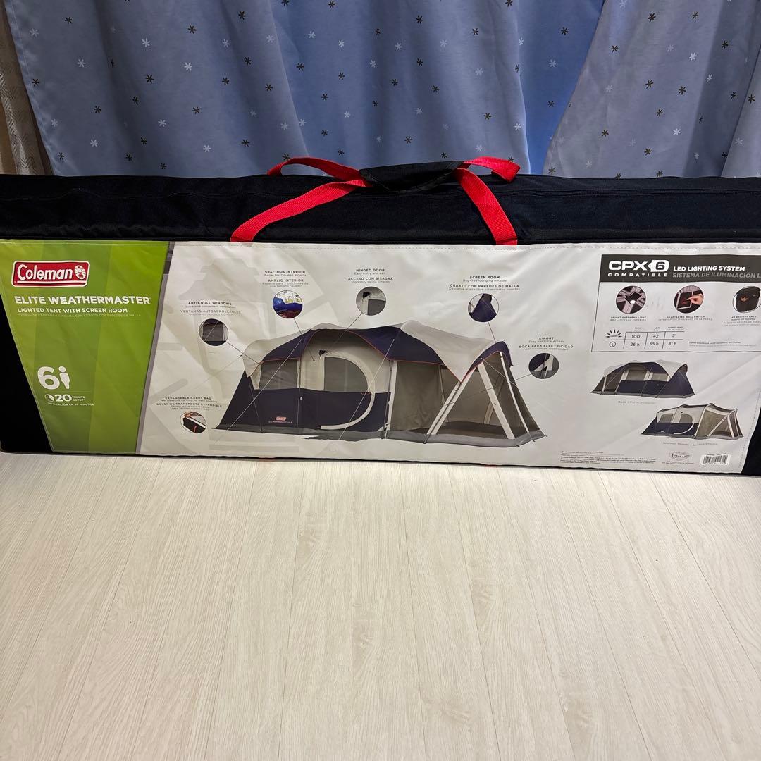 【未使用】Coleman Elite Weathermaster 6人用2ルーム