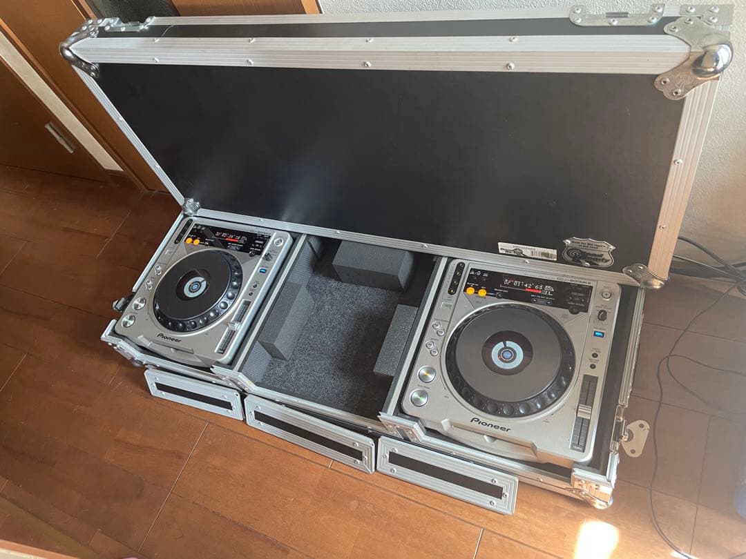 Pioneer パイオニアCDJ-800MK2 2台セット 専用ハードケース付き
